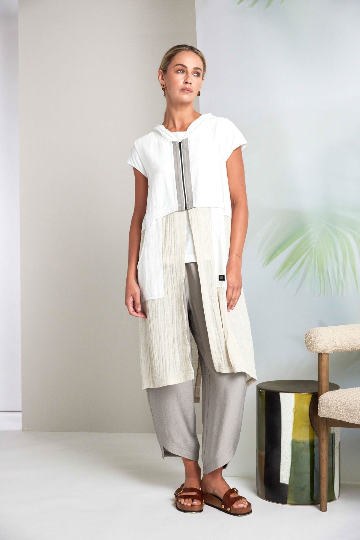 NAYA Contrast Waistcoat