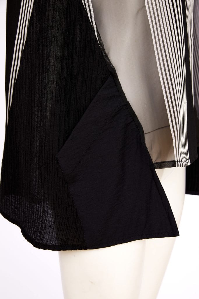 NAYA Sheer Stripe Top