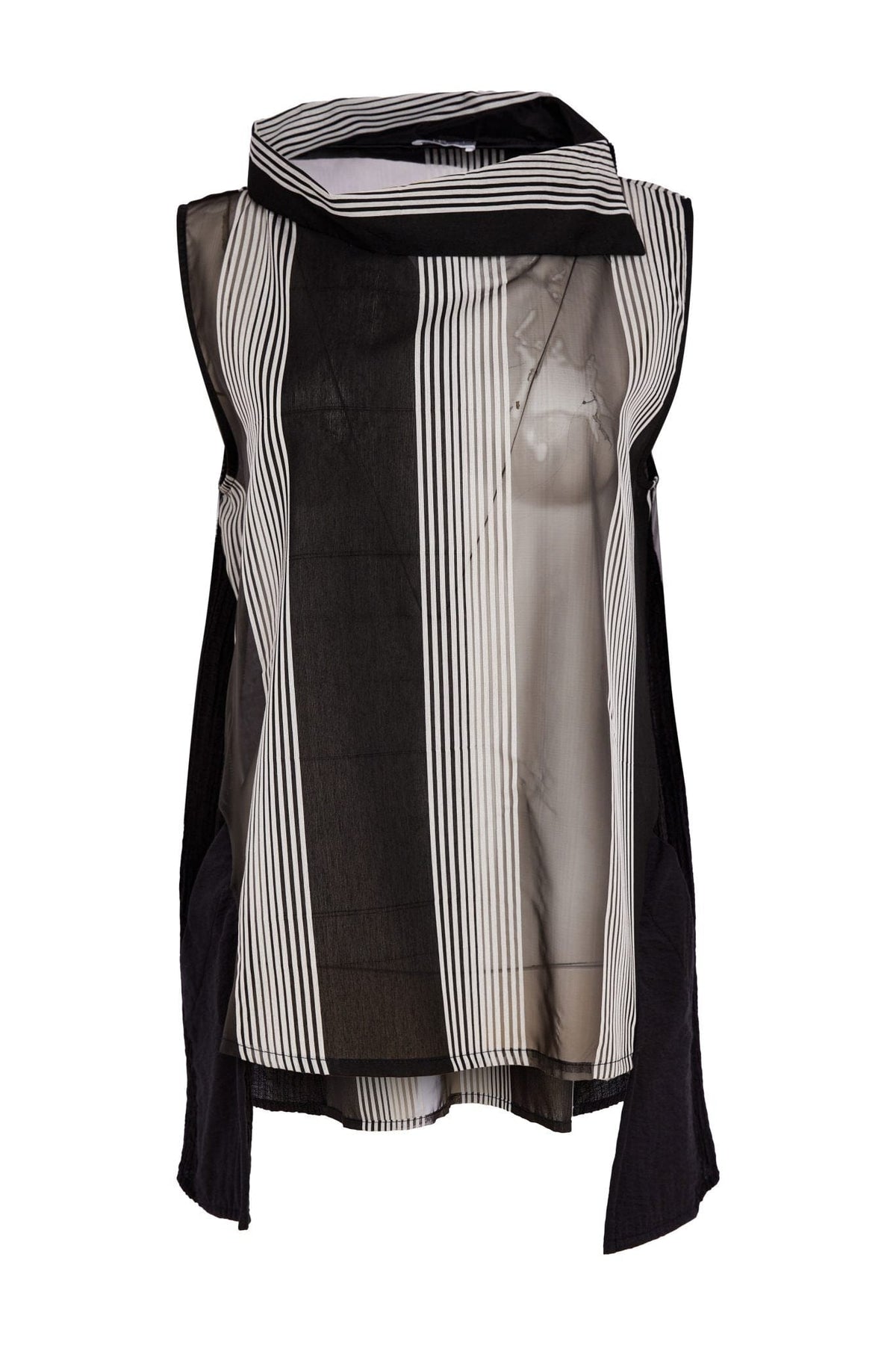 NAYA Sheer Stripe Top
