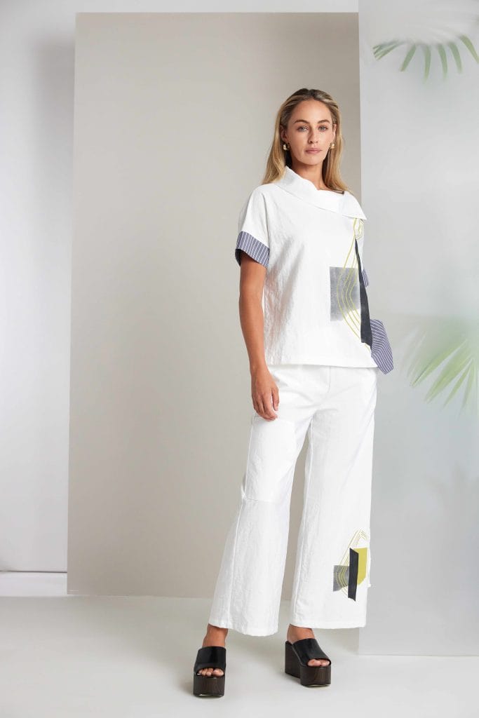 NAYA Print Trim Trouser