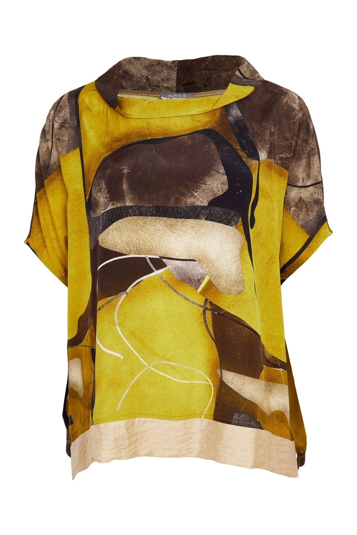 NAYA Dipped Hem Blouse