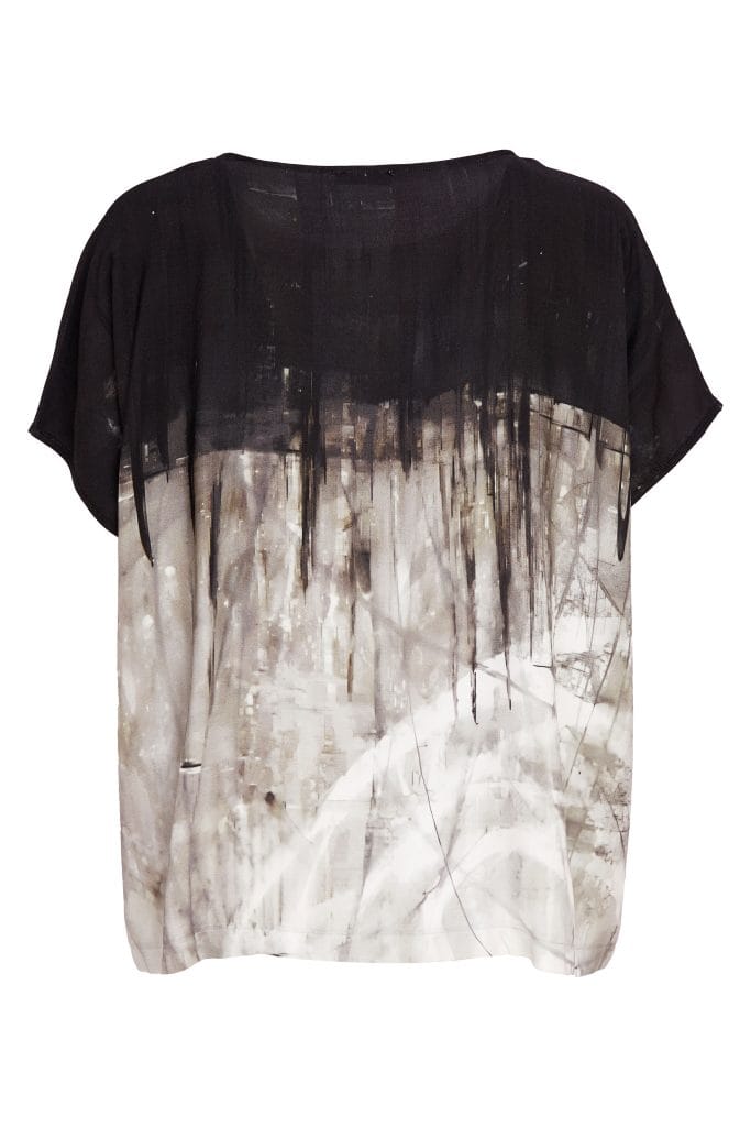 NAYA Stroke Print Top