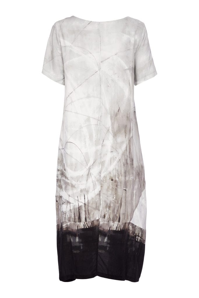 NAYA Stroke Print Dress