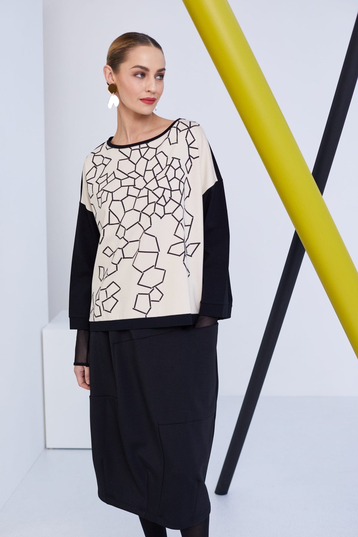 NAYA Block Skirt