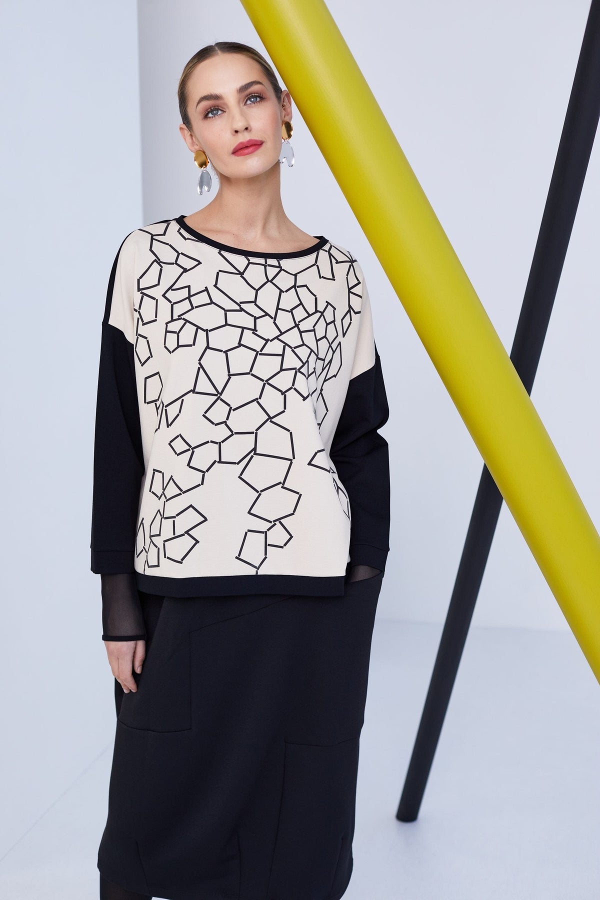 NAYA Block Skirt
