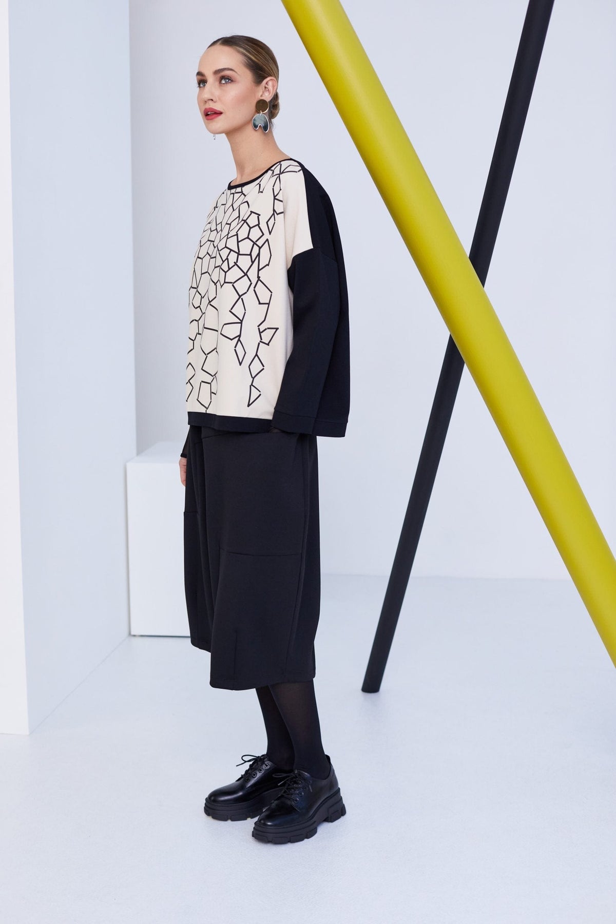 NAYA Block Skirt
