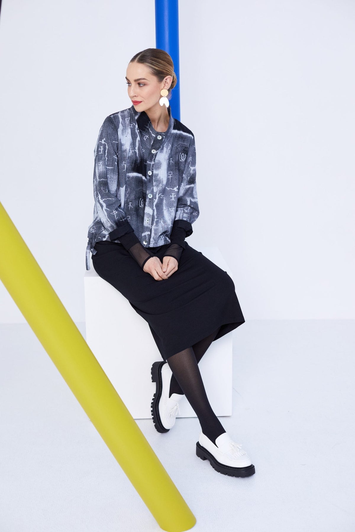 NAYA Block Skirt