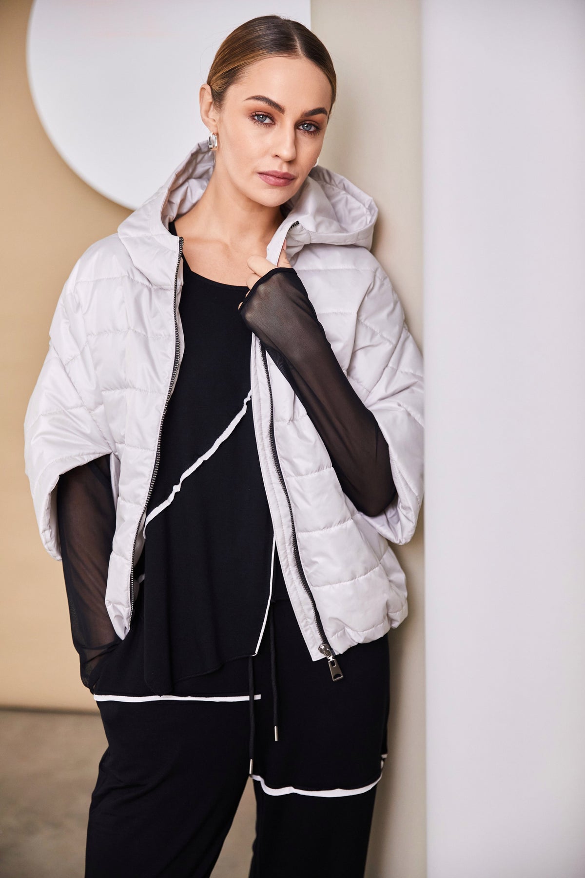 NAYA Angular Puffa Coat