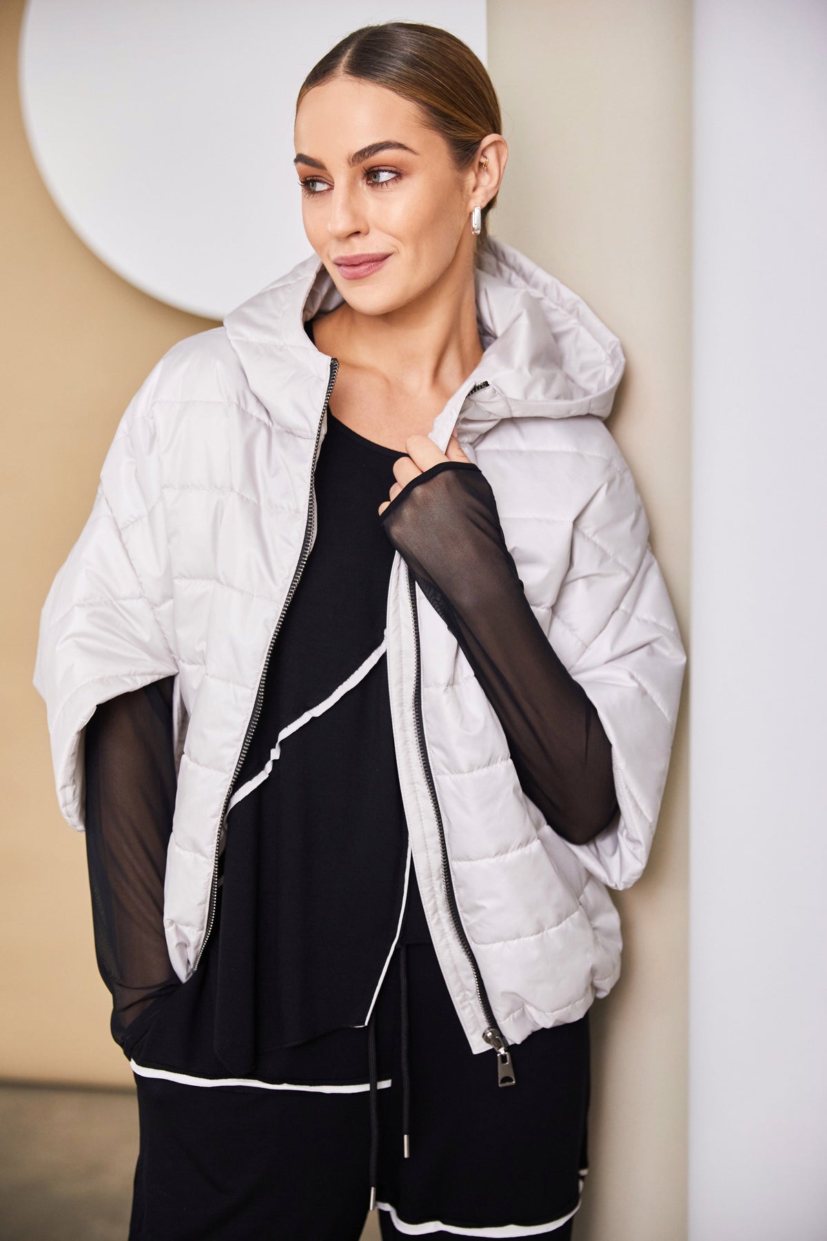 NAYA Angular Puffa Coat