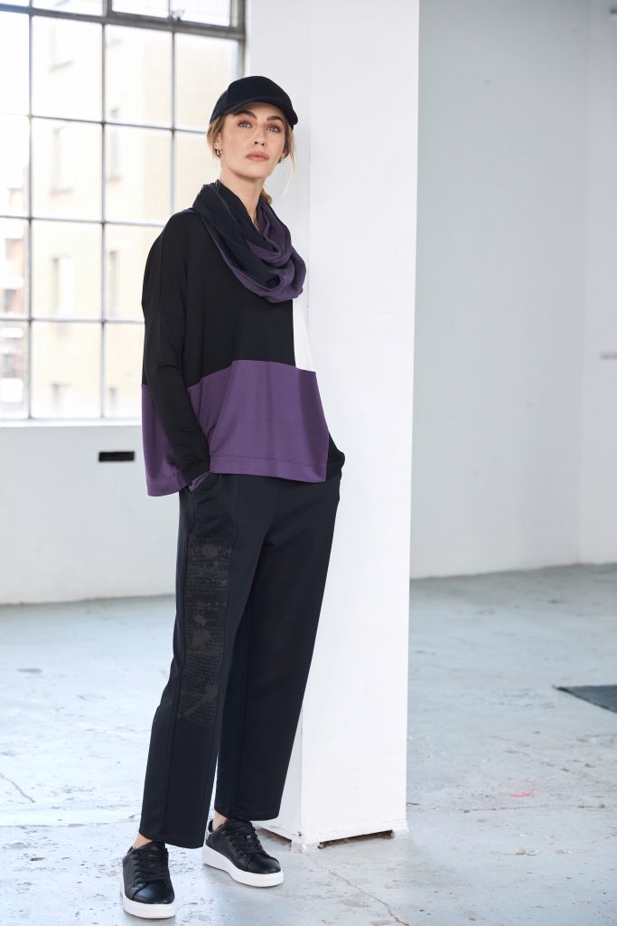 NAYA Self Print Trouser