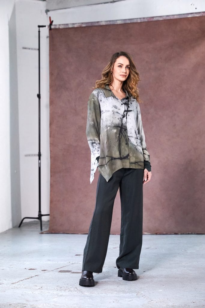 NAYA Mixed Print Shirt