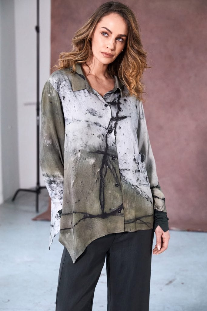 NAYA Mixed Print Shirt