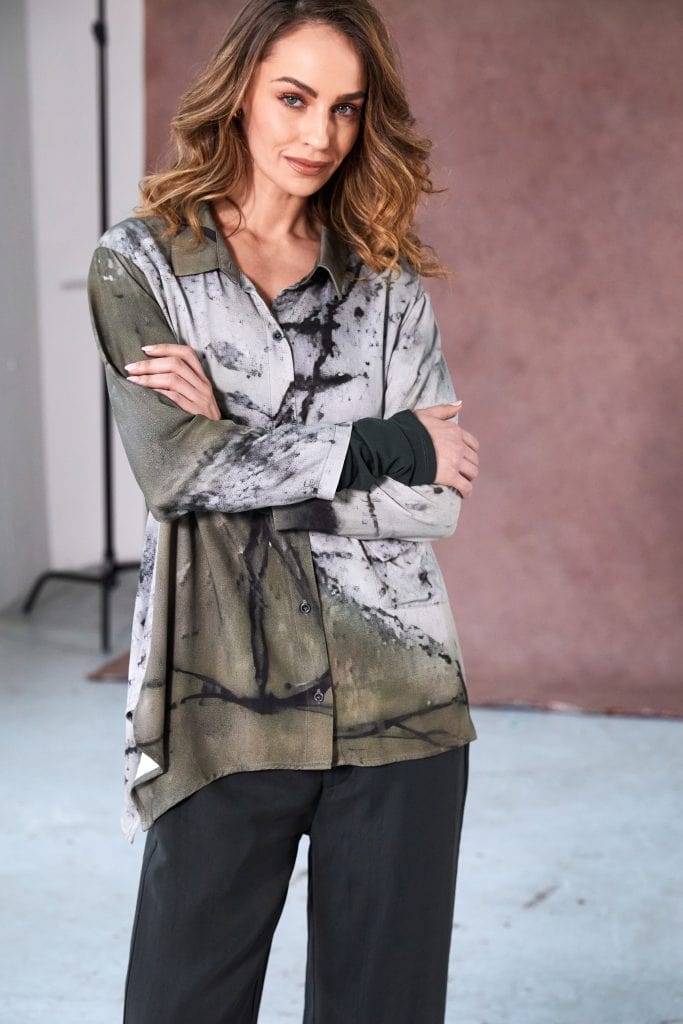 NAYA Mixed Print Shirt