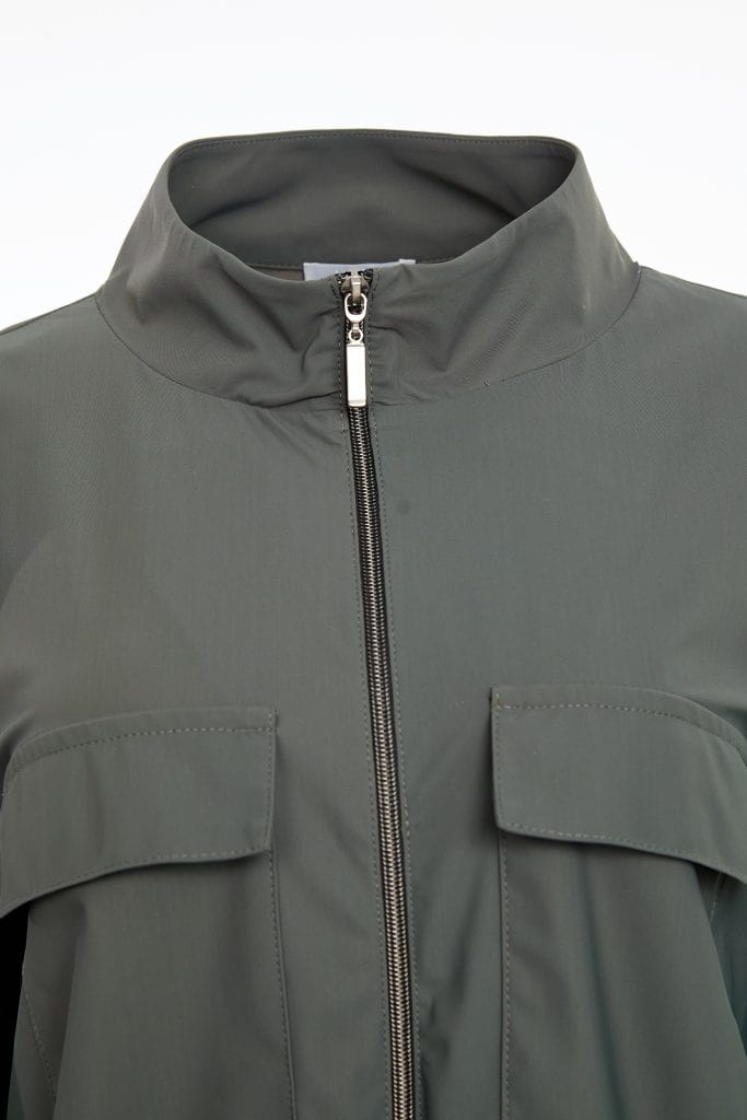 NAYA Contrast Stripe Tech Box Jacket