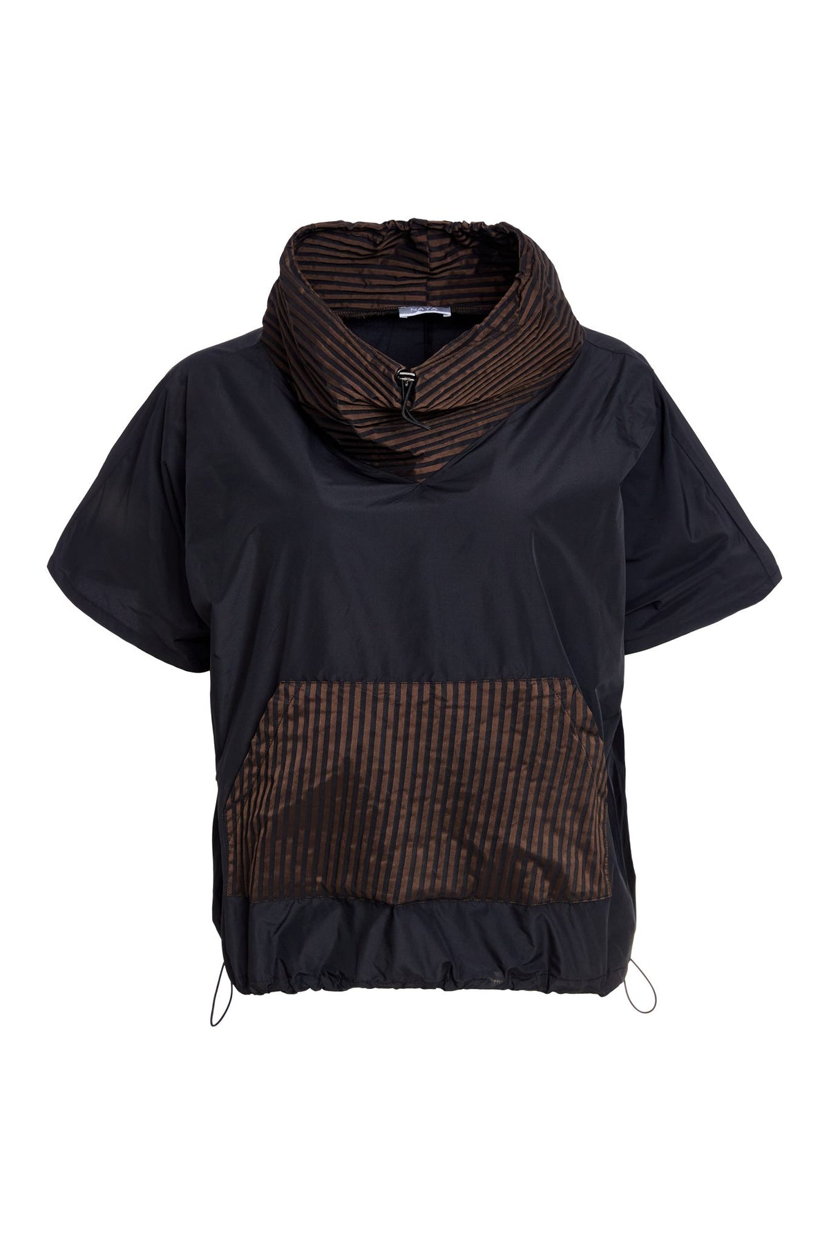 NAYA Striped Collar Top