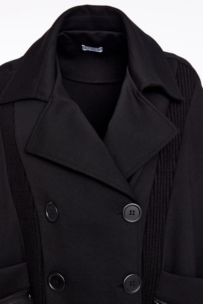 NAYA Mixed Fabric Jacket
