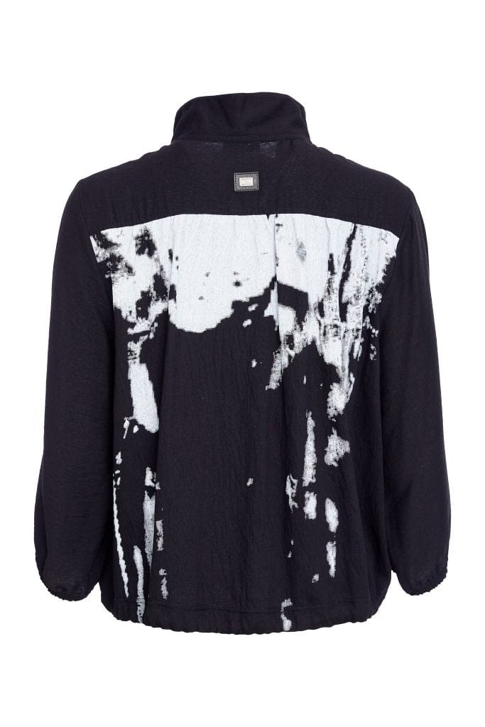 NAYA Print Front Zip Top
