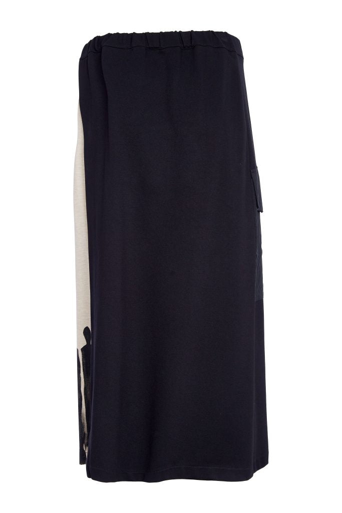 NAYA Stripe Panel Skirt