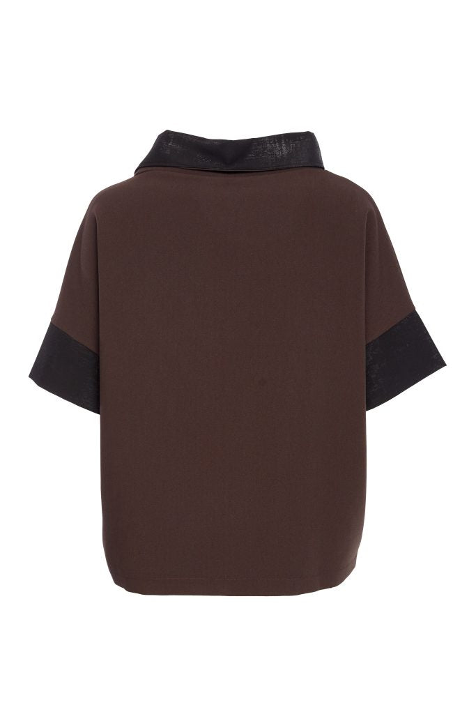 NAYA Circle Print Detail Top