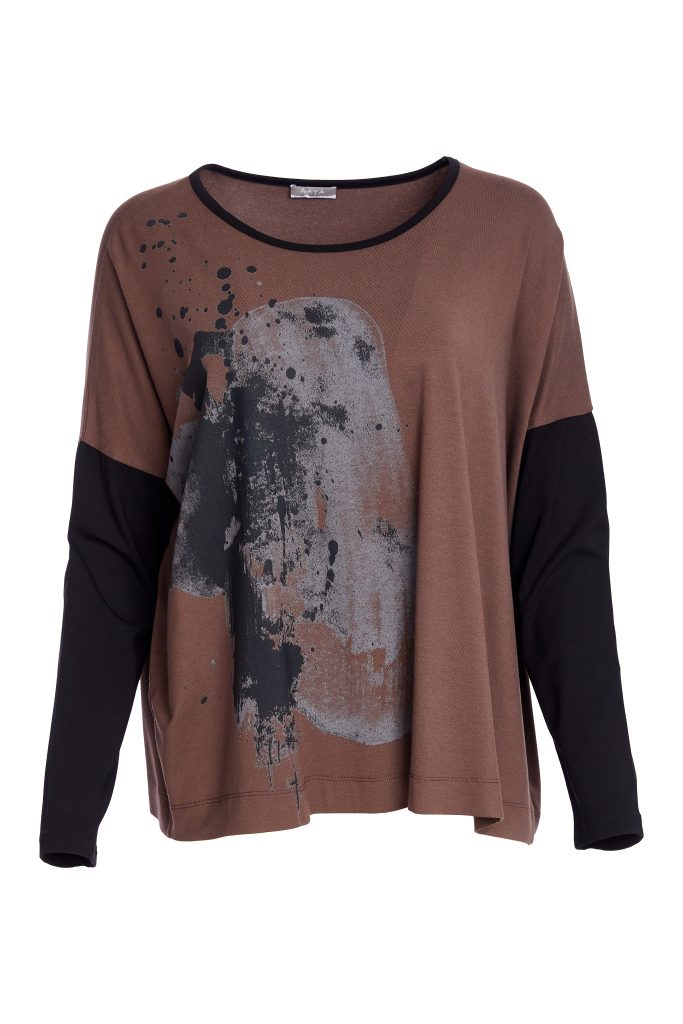 NAYA Splat Print Top