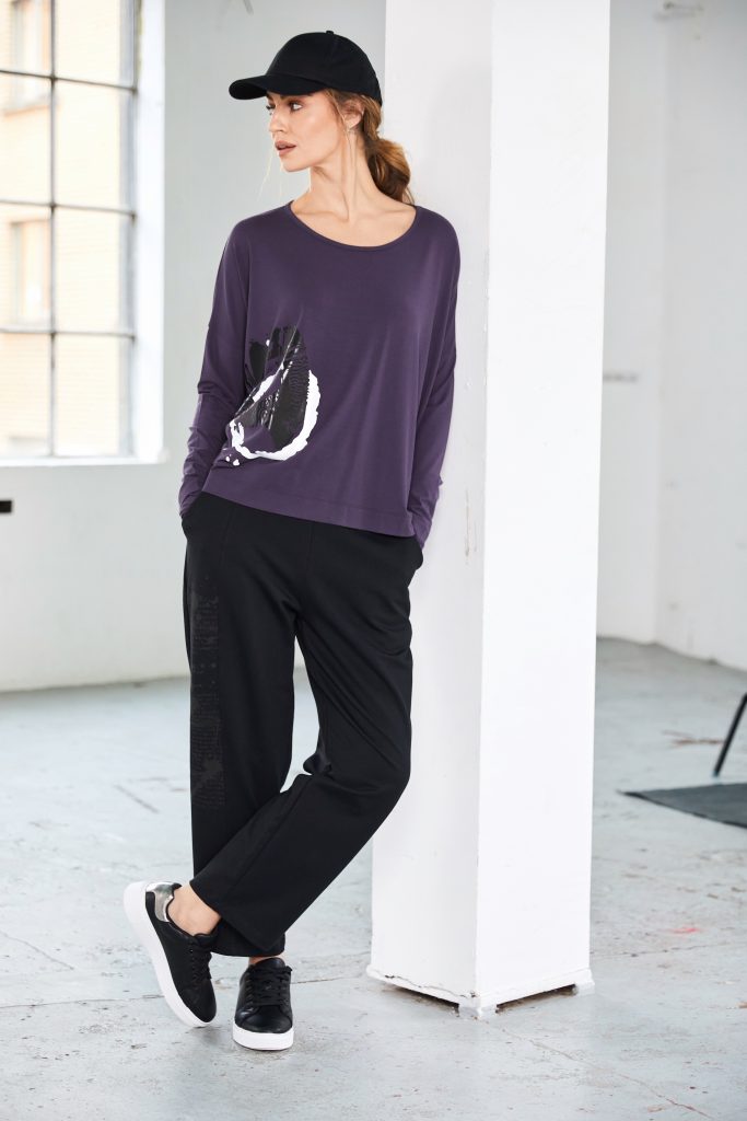 NAYA Self Print Trouser