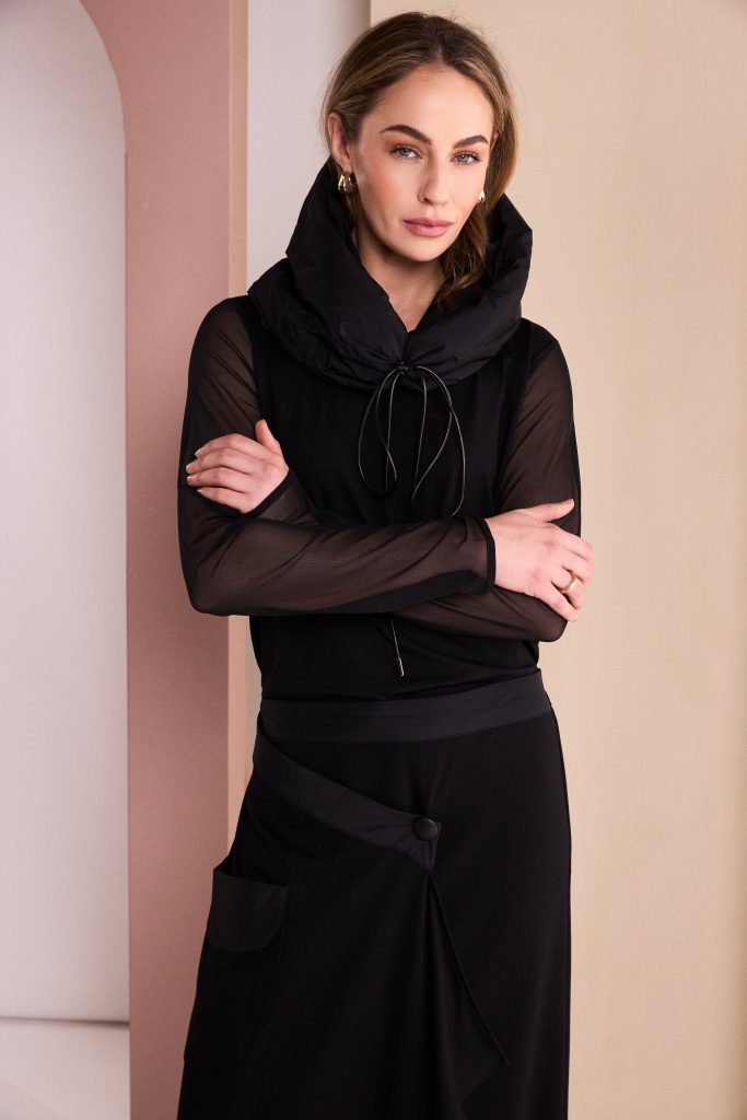 NAYA Mock Wrap Skirt