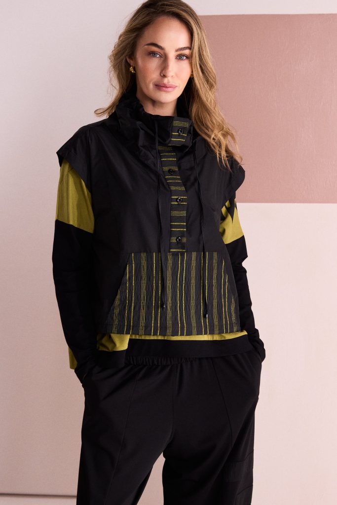 NAYA Fold Neck Top