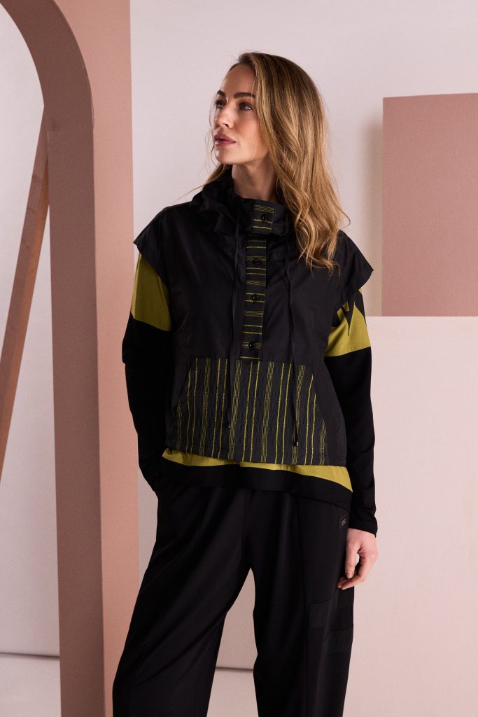 NAYA Fold Neck Top