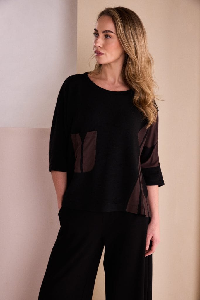 NAYA Side Print Top