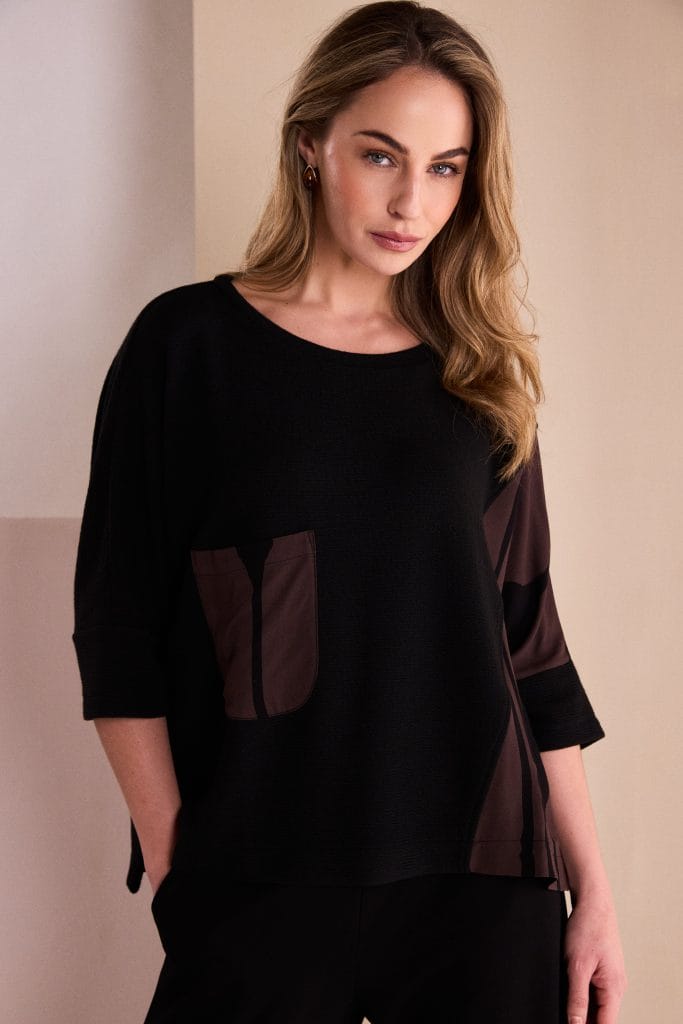 NAYA Side Print Top