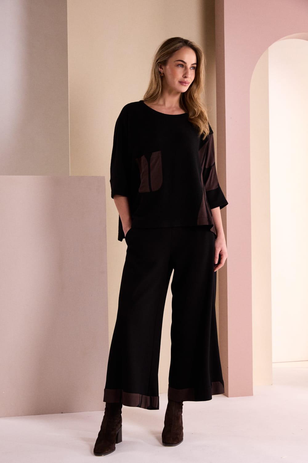 NAYA Print Trim Trouser
