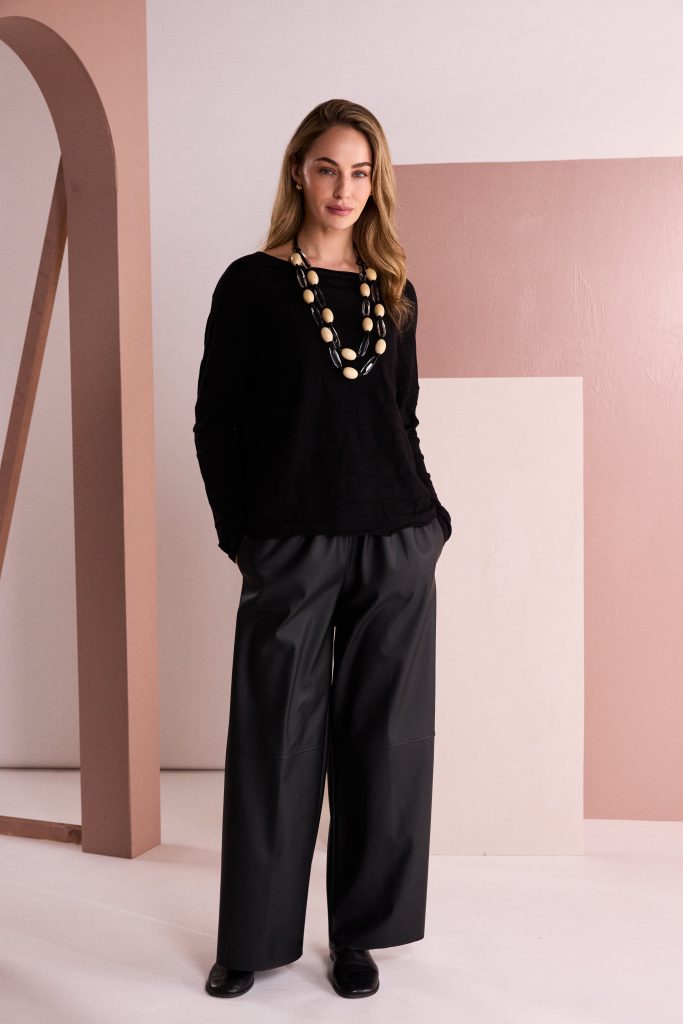 NAYA Pleather Trouser