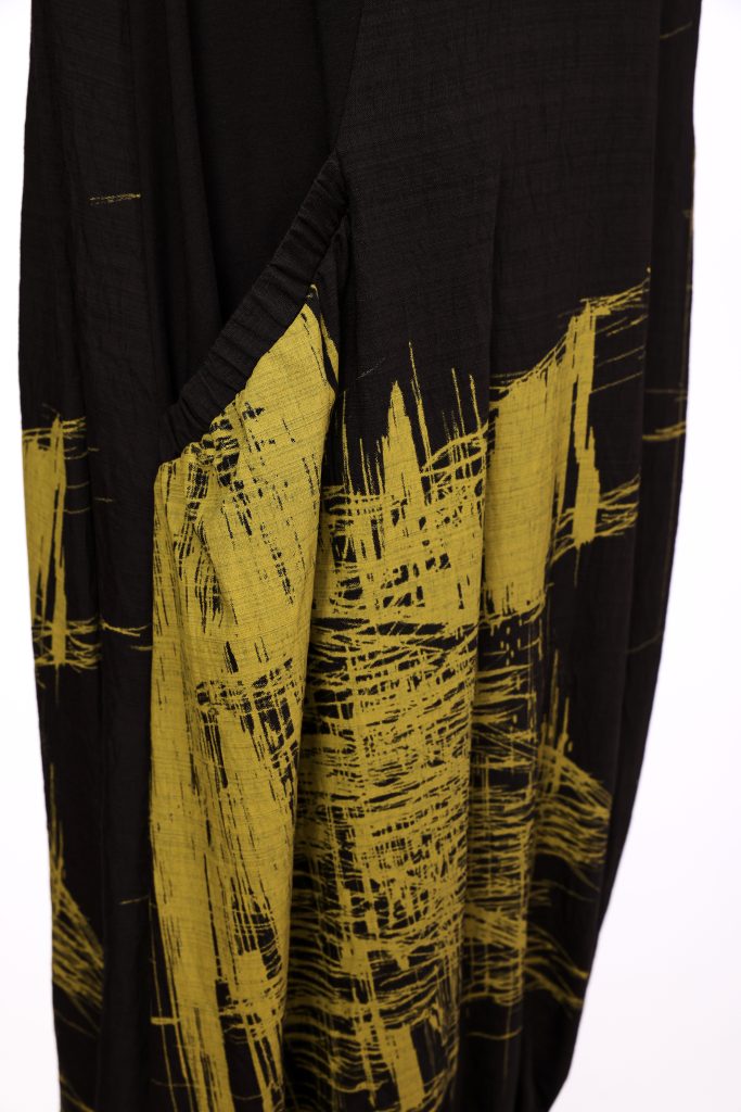 NAYA Scratch Print Dress