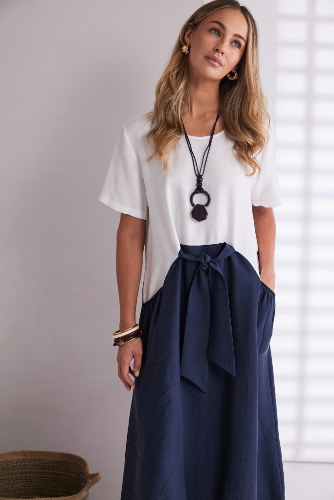 NAYA Two Tone Dress