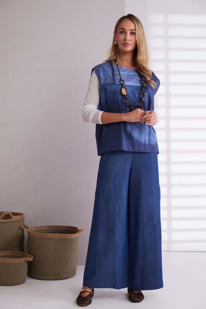NAYA Print Cotton Top