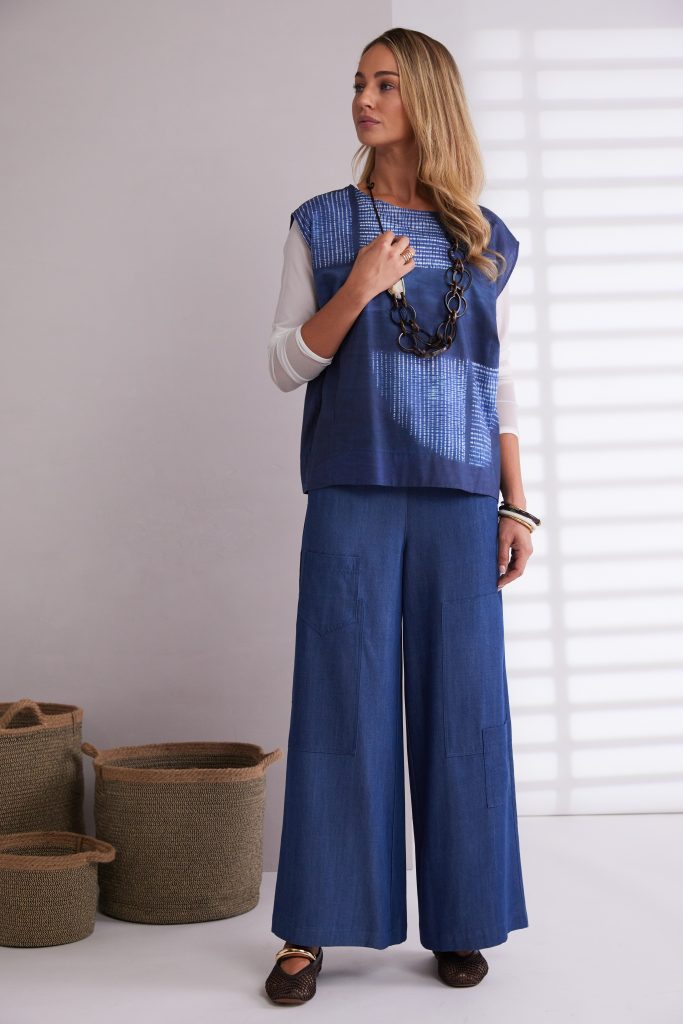 NAYA Print Cotton Top