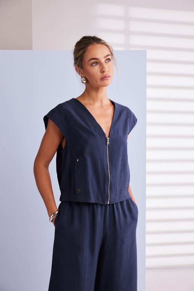NAYA Zip Waistcoat