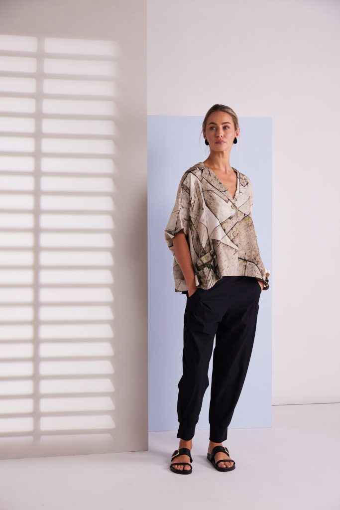 NAYA Pane Print Shirt
