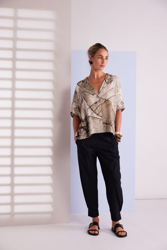NAYA Pane Print Shirt
