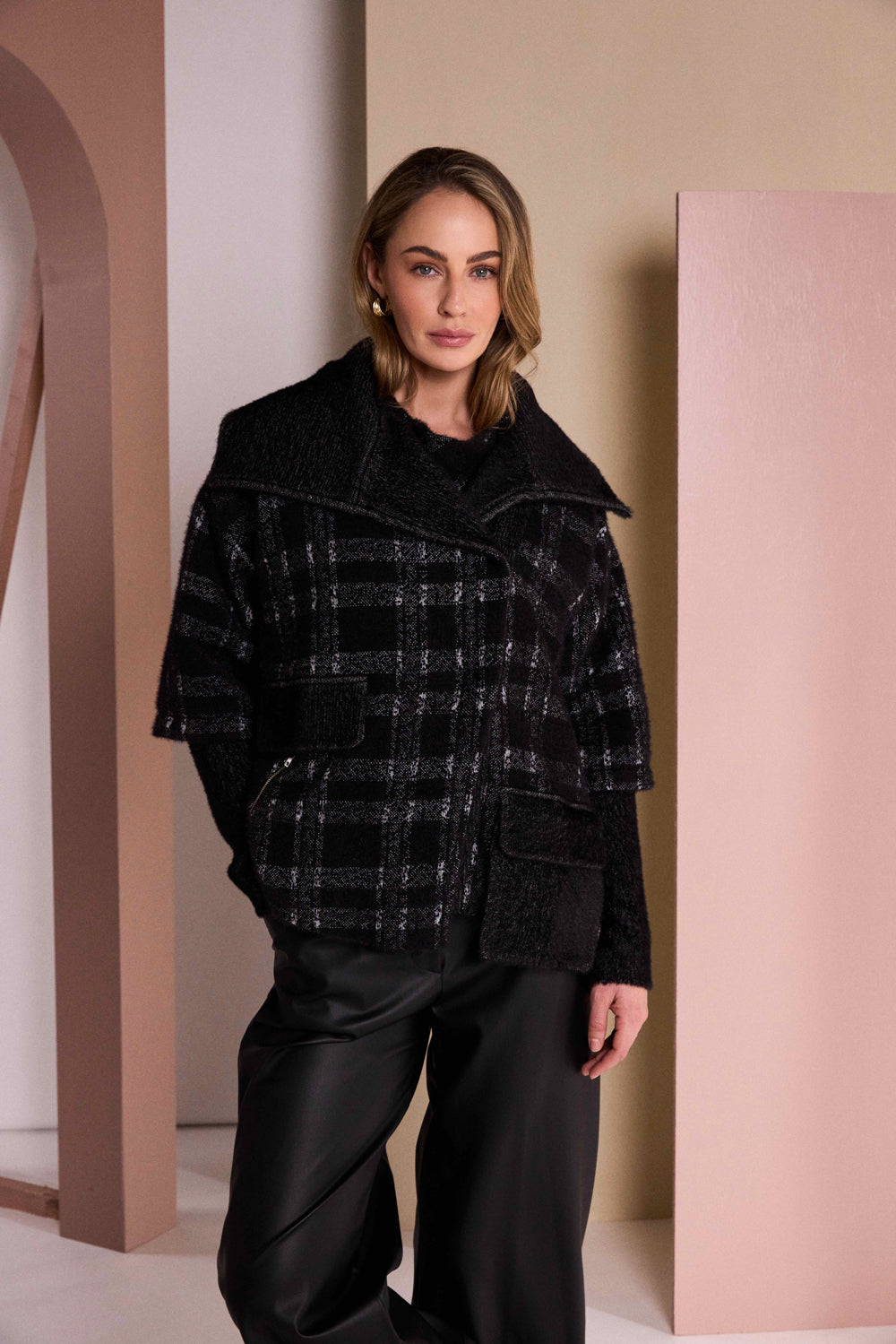 NAYA Pleather Trouser