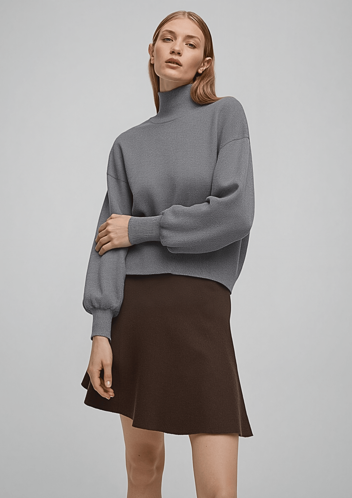 MSCH Knit Turtleneck Top