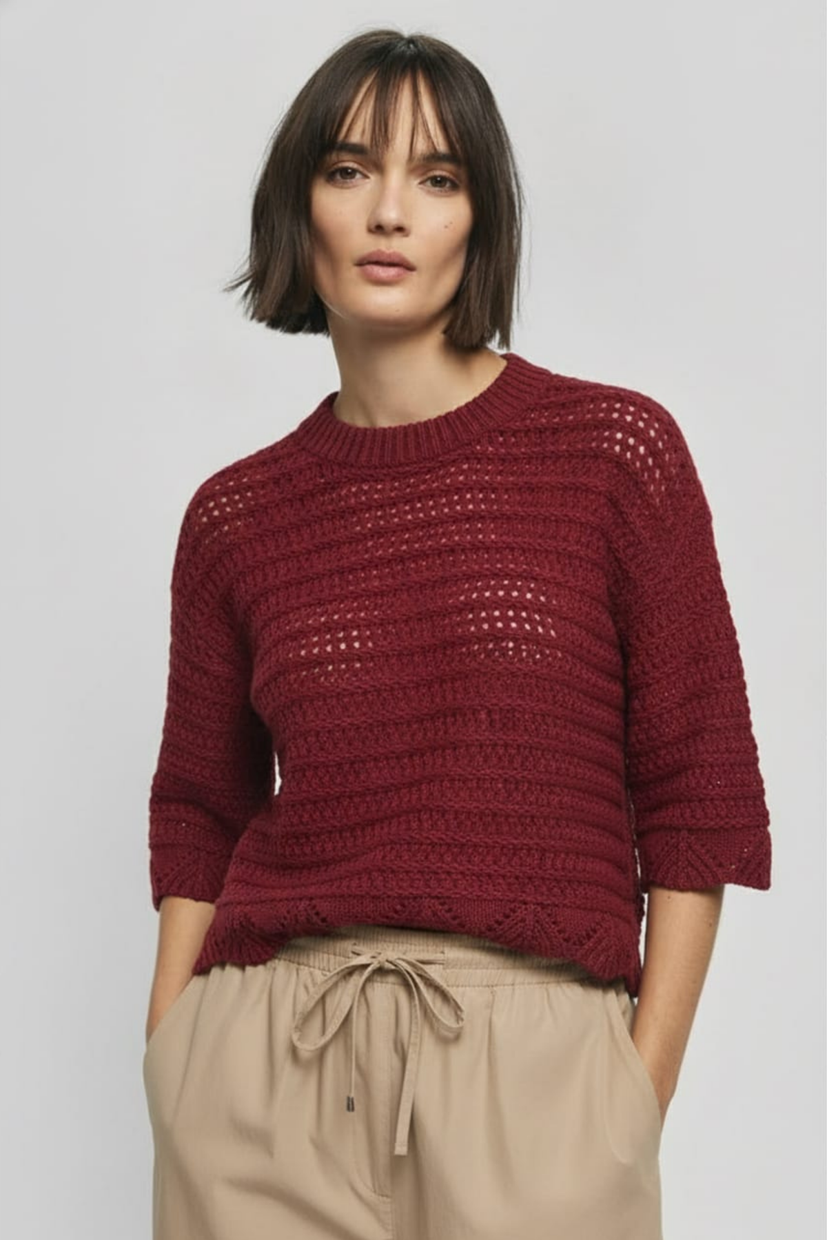 MSCH Scallop Knit