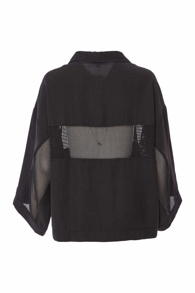 ORA Mesh Panel Shirt