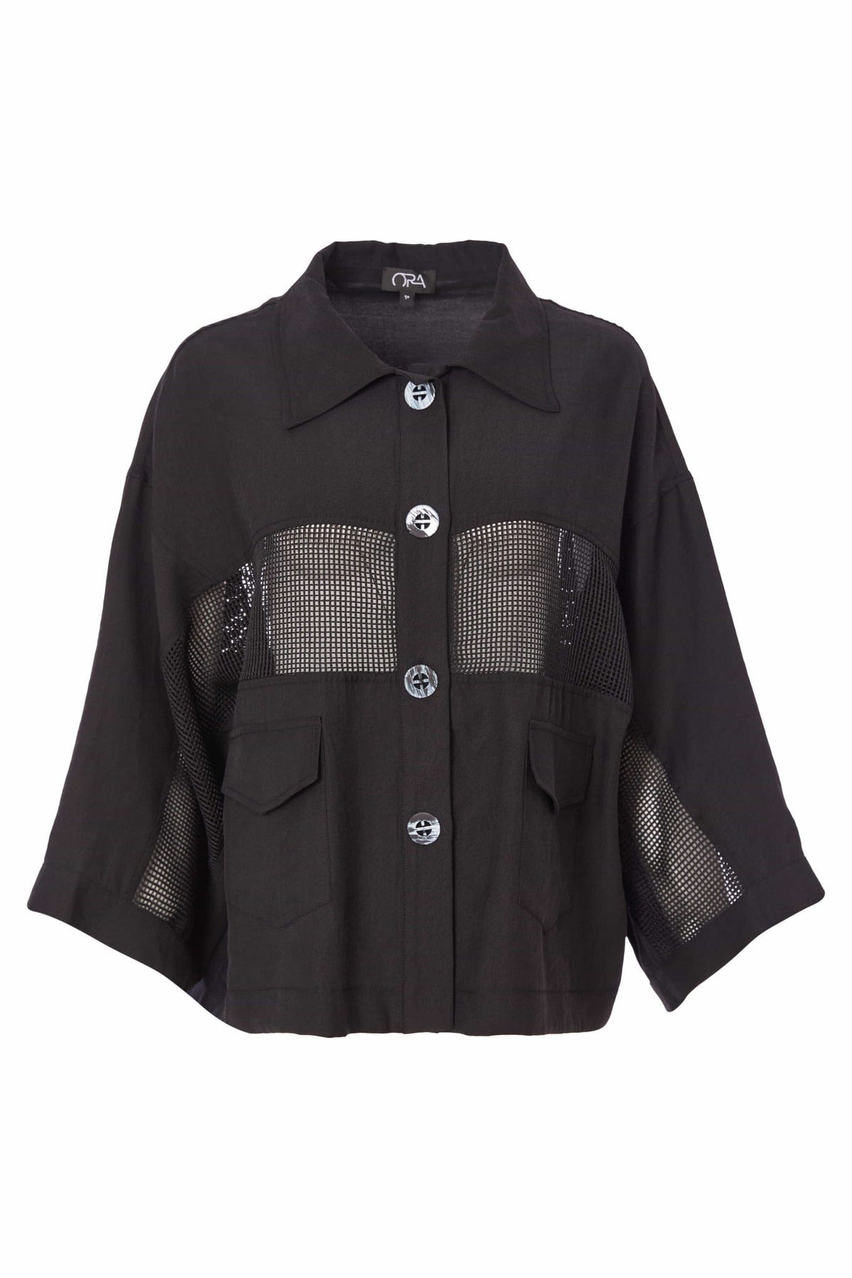 ORA Mesh Panel Shirt