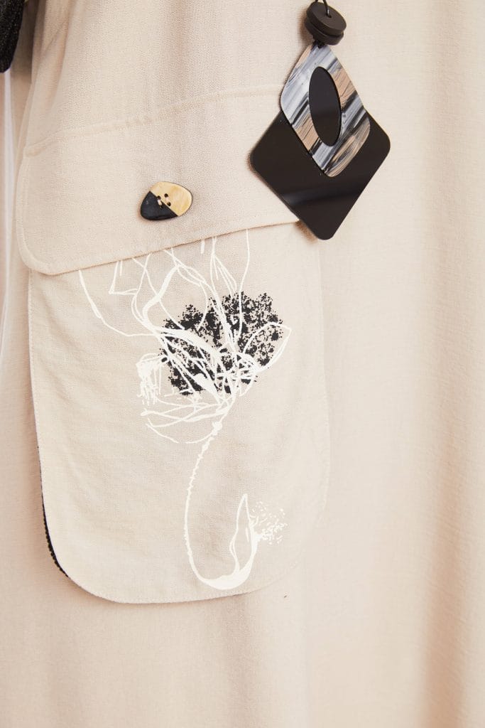 ORA Print Pocket Dress