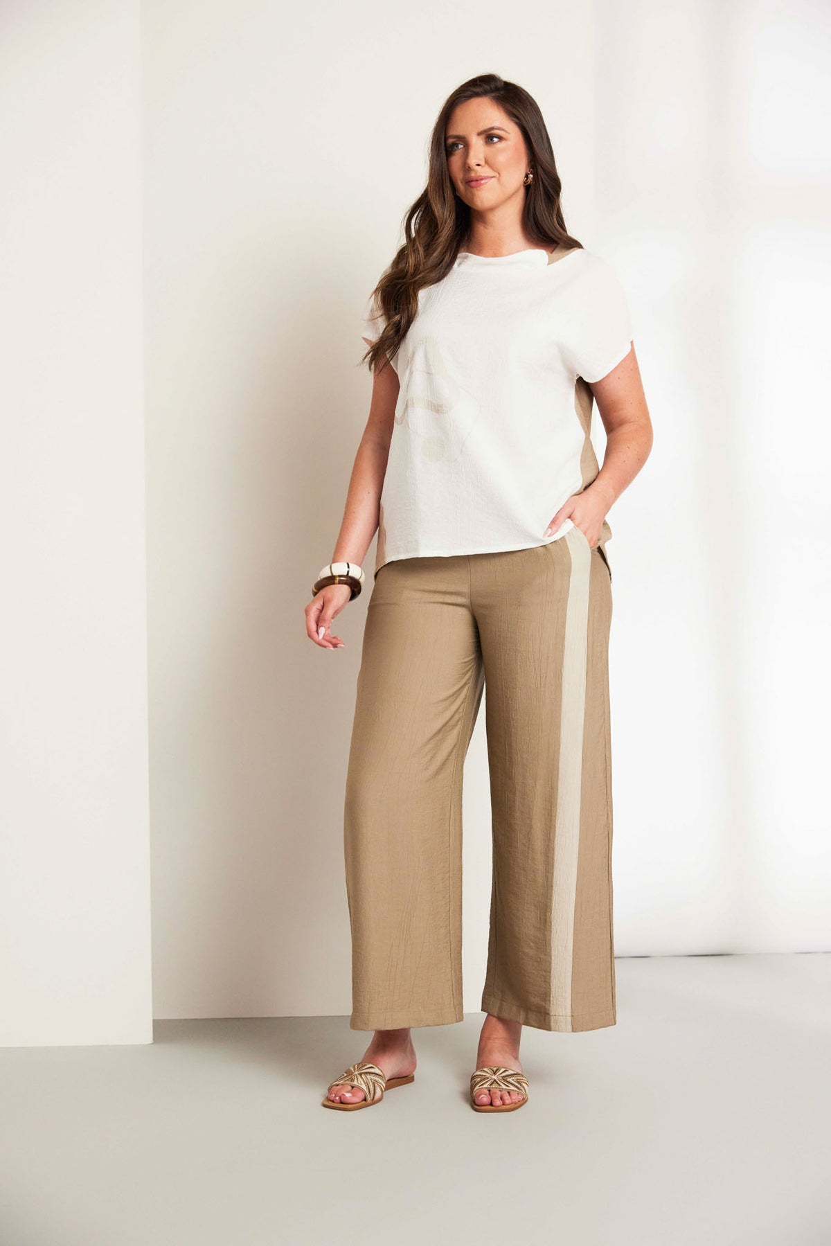 ORA Two Tone Trouser