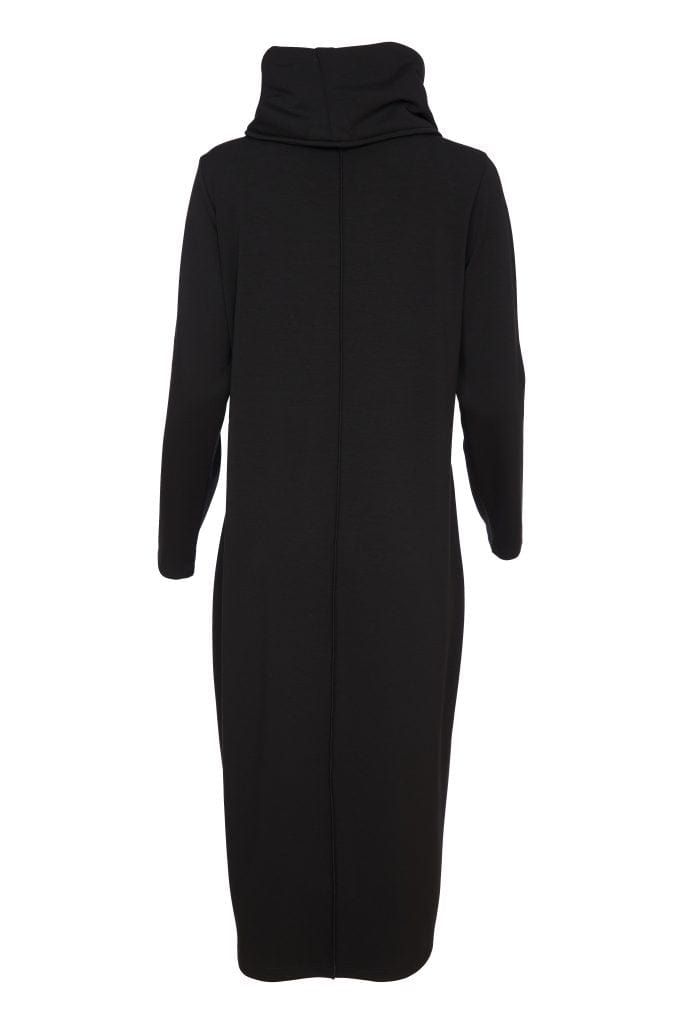 ORA Pleather Snood Dress