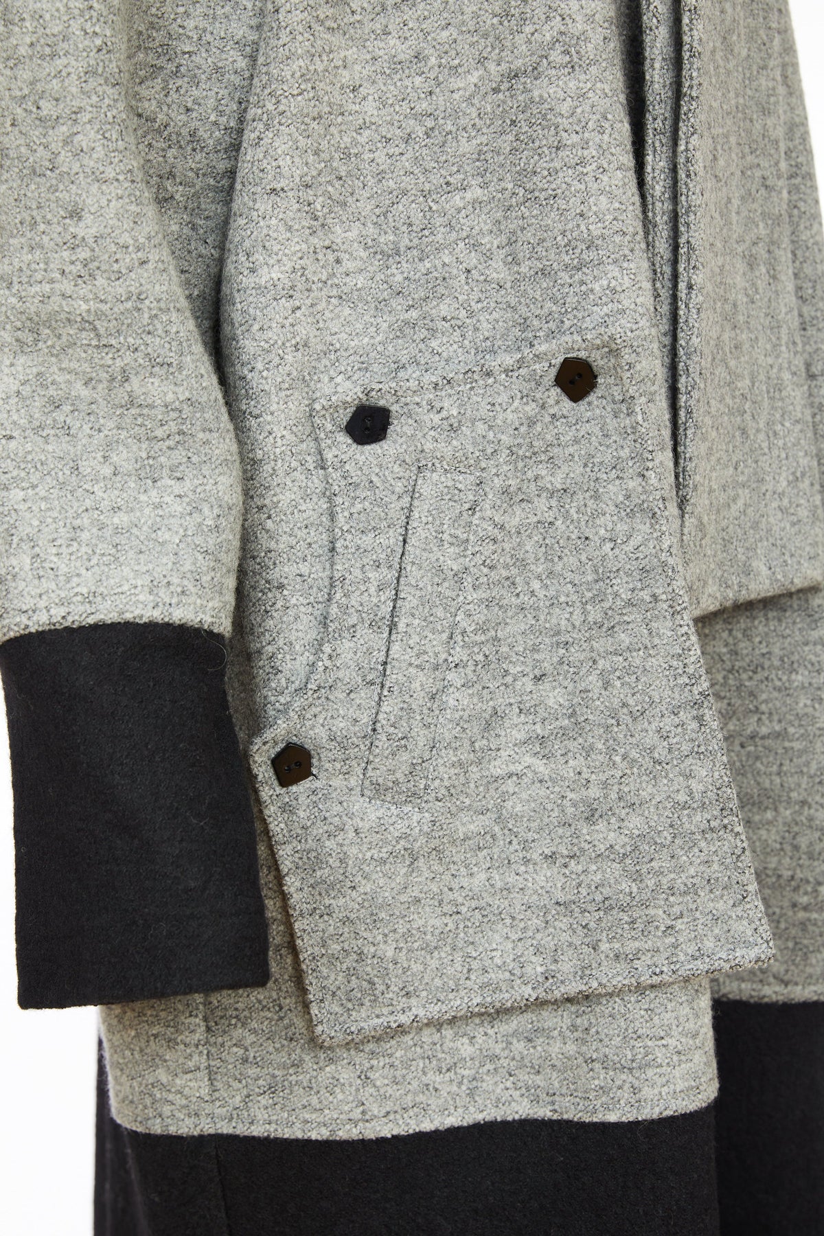 ORA Boiled Wool Coat