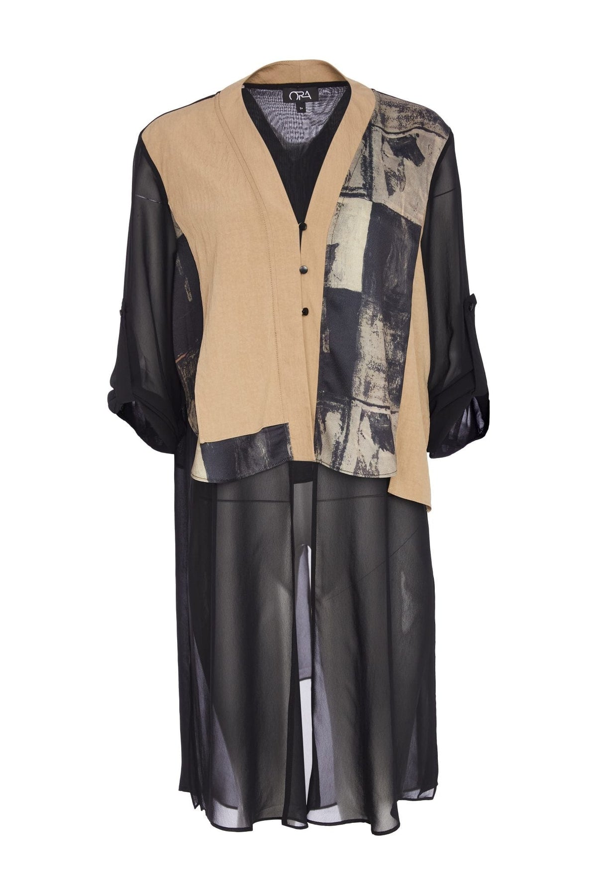 ORA Mesh Long Jacket
