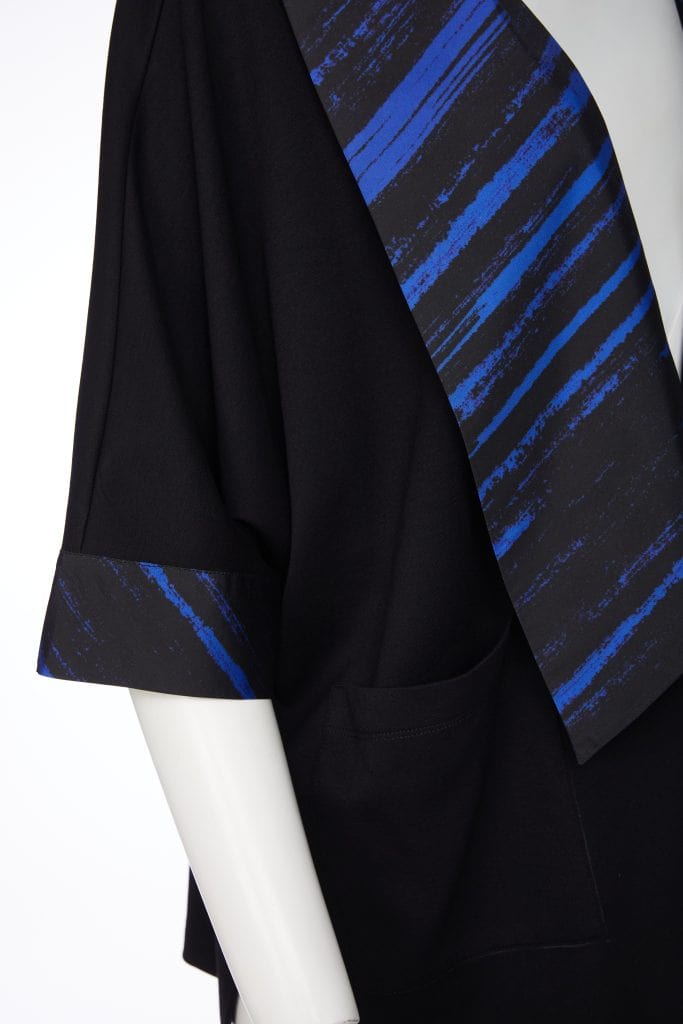 ORA Print Lapel Jacket